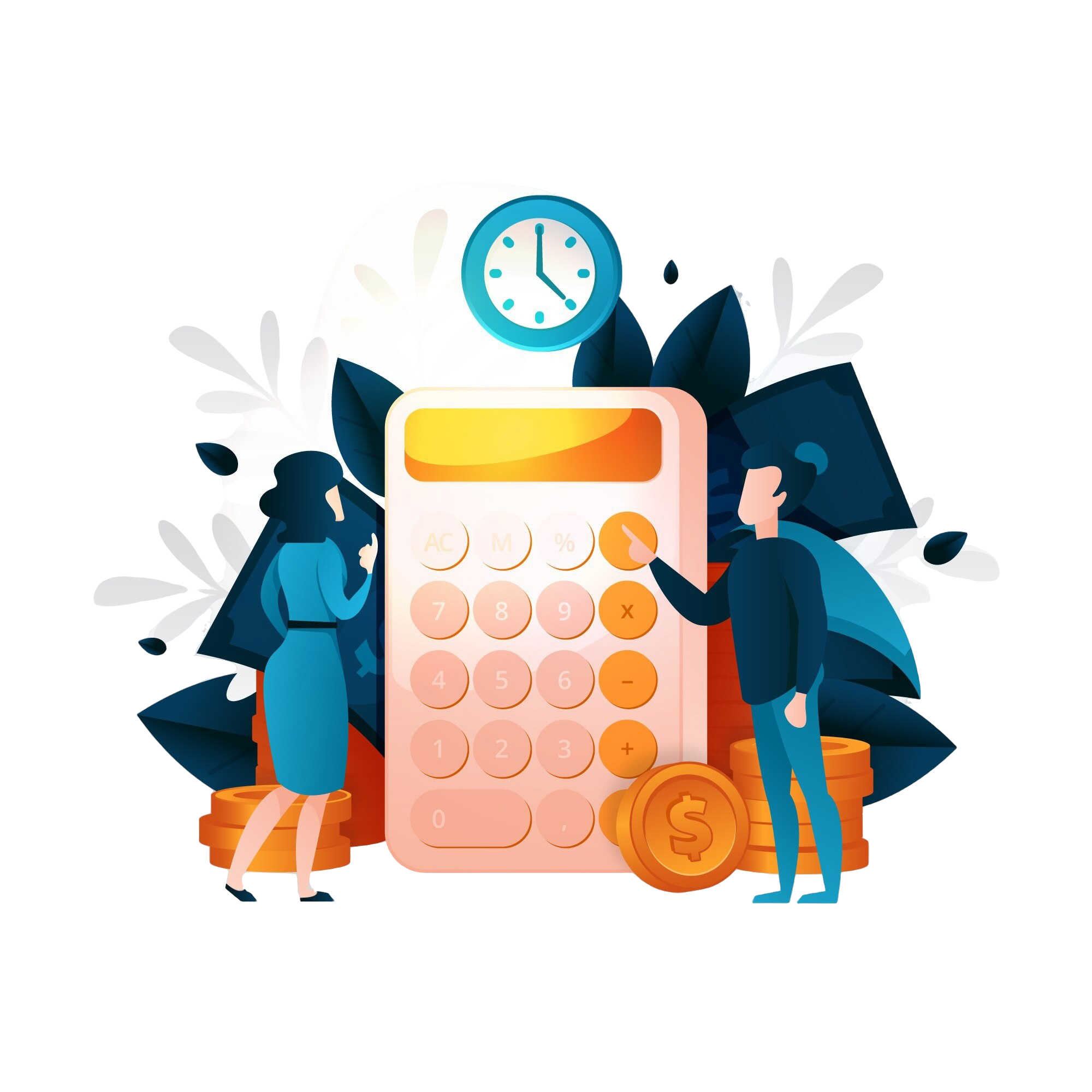 Loan Calculator Illustration